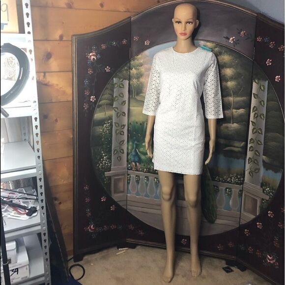 Tracy Negoshian Women’s Eyelet Dress Sz XS NWT - Picture 2 of 9